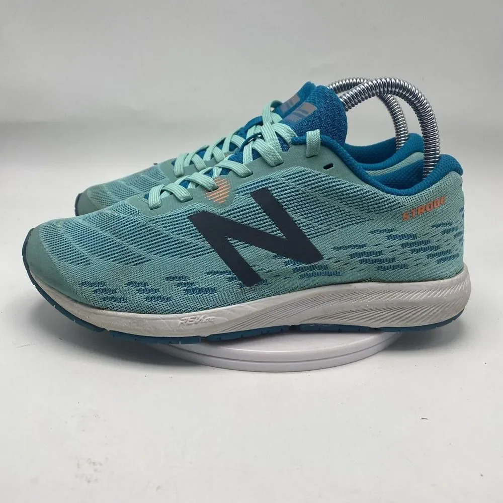 New Balance Shoes Women Size 7.5 Strobe Teal Blue Athletic Running 3823 - Picture 8 of 16
